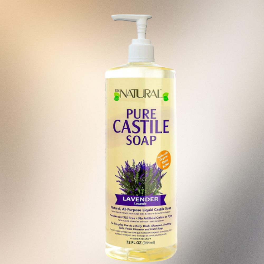 Dr. Natural Pure Castile Soap Lavender 32 oz