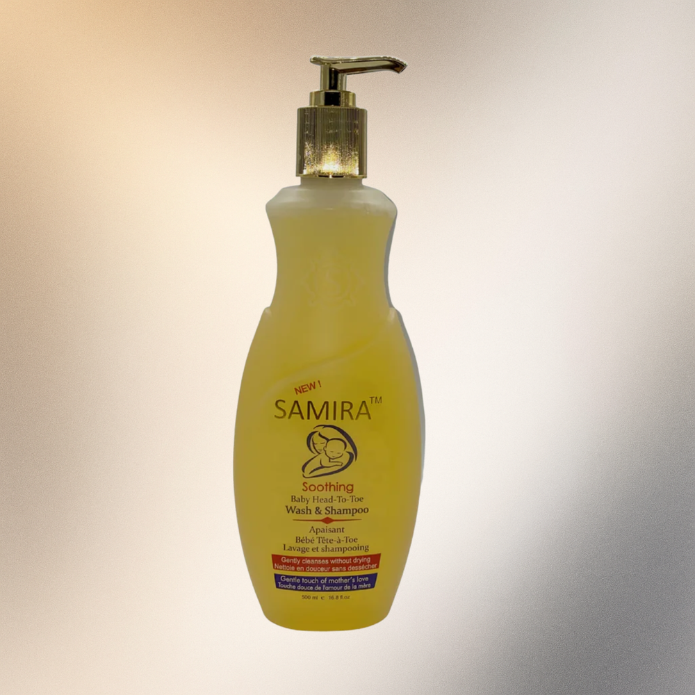 Samira Soothing Baby Head-To-Toe Wash & Shampoo 500ml