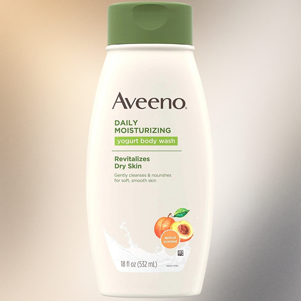 Aveeno Daily Moisturizing B/Wash Yogurt Apricot 18 oz #16932