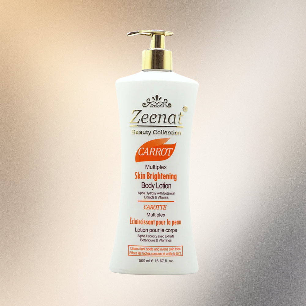 Zeenat Carrot Multiplex Skin Clarifying Lotion 500 ml/17 oz