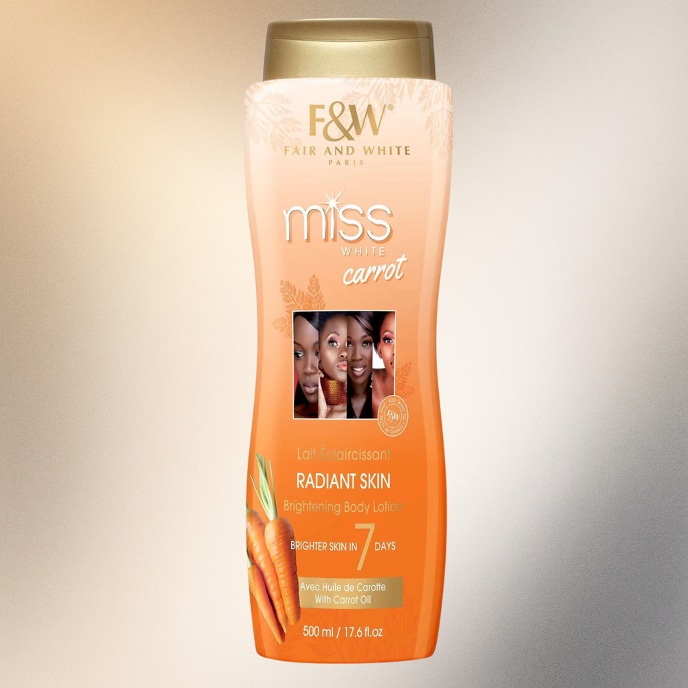 Fair & White Miss White Carrot Body Lotion 500ml