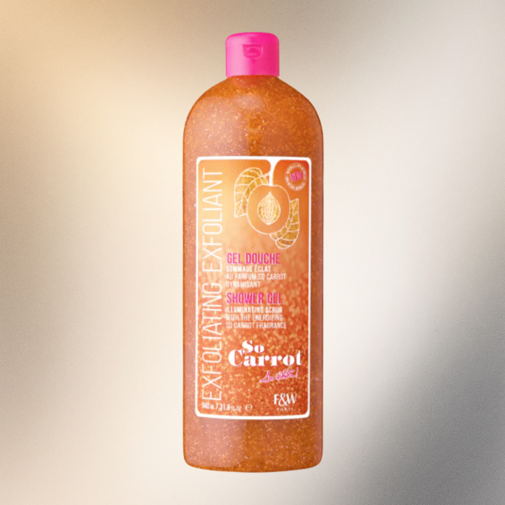 Fair & white So Carrot Exfoliating Exfoliant Illuminating Scrub Shower Gel 940 ml