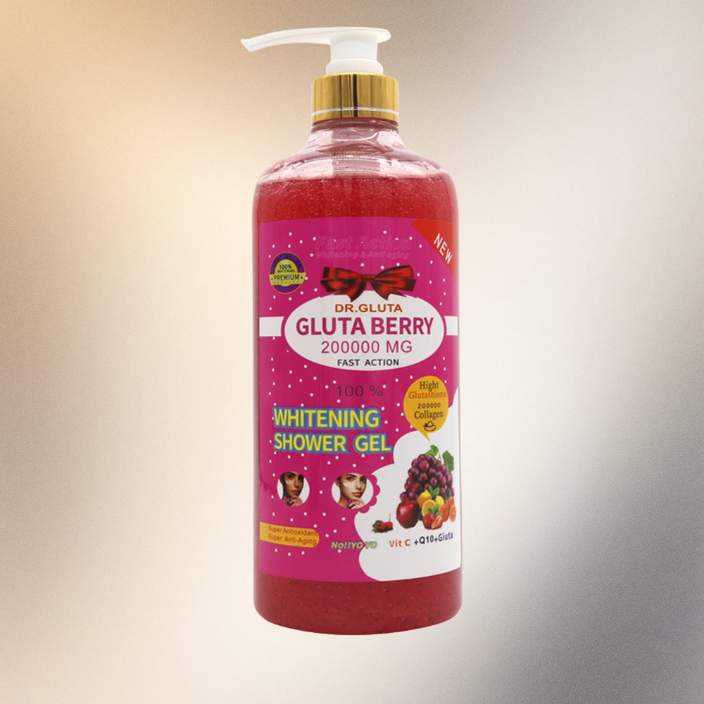 Bloom Gluta Berry  Fast Action  Whitening Shower Gel 1000ML