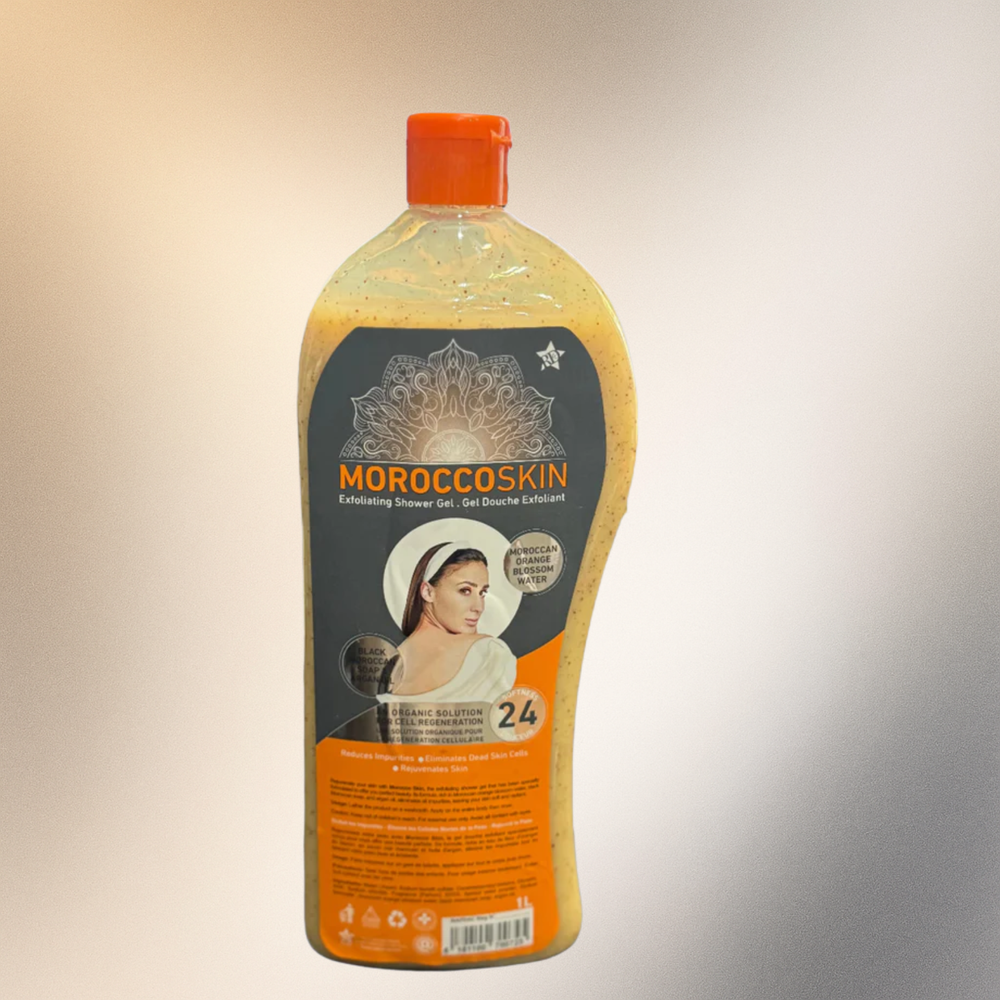 Moroccoskin Exfoliation Shower Gel 1 Ltr