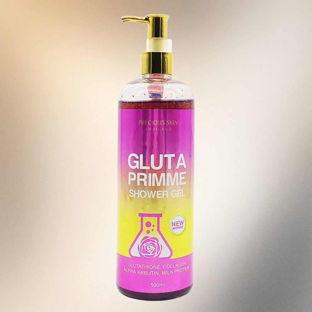 Gluta Primme Shower Gel – Brightening & Moisturizing Body Wash (500 ml)