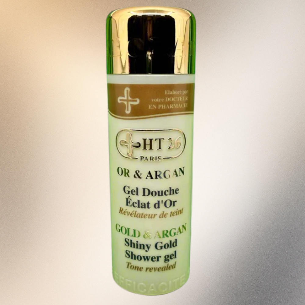 HT26 Gold & Argan Shiny Gold Shower Gel 1000ml