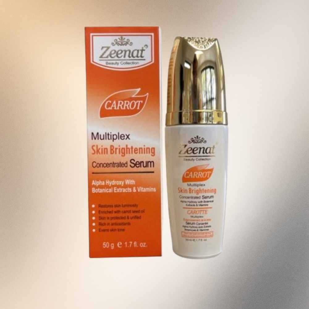 Zeenat Carrot Multiplex Skin Concentrated Serum 1.7oz / 50g