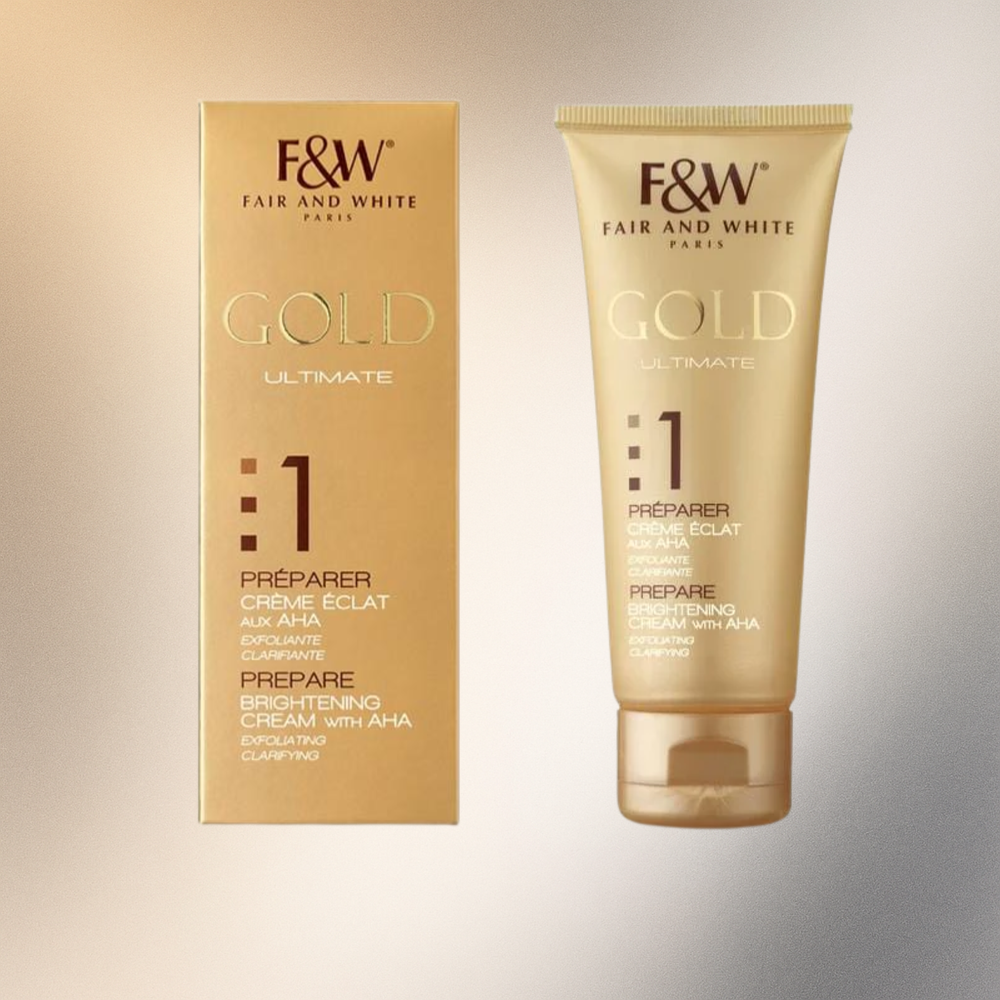 Fair & White Gold #1 AHA  Cream 2.54 oz