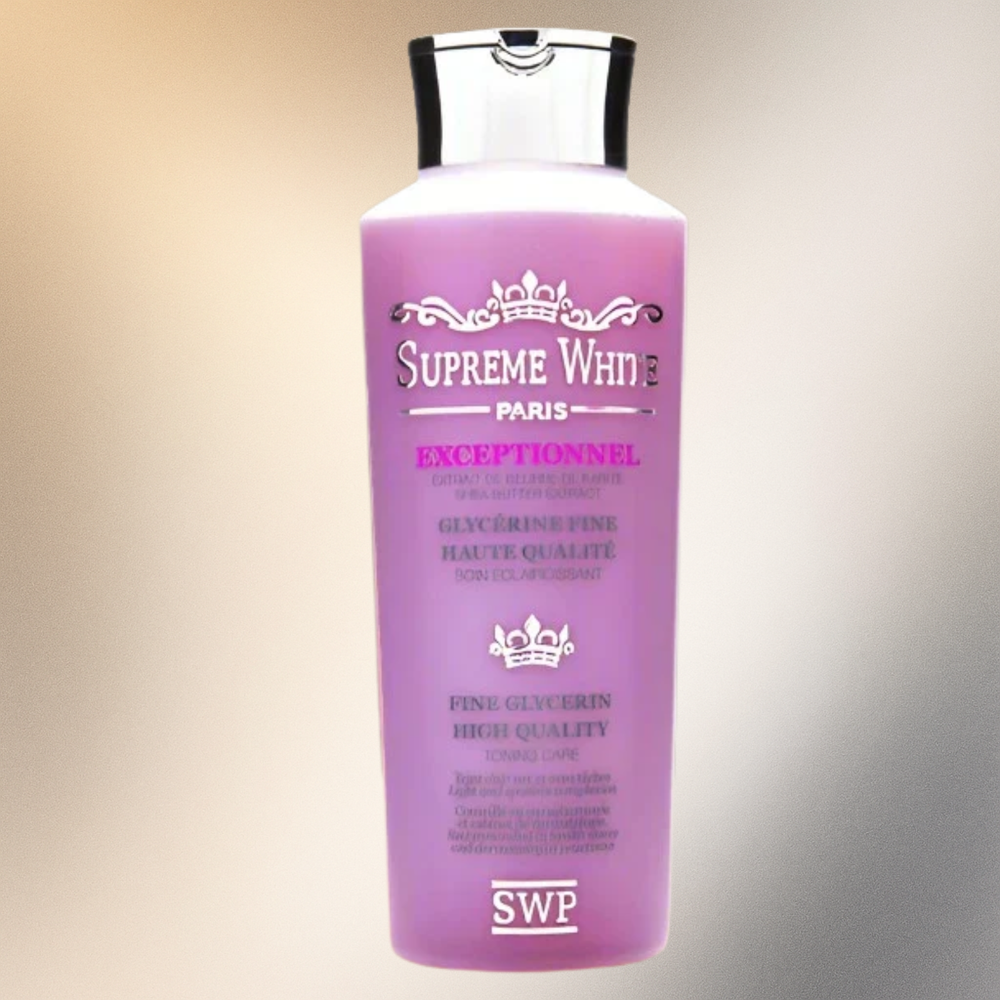 Supreme White Exceptionnel Fine Glycerin Toning Care 500ml | 16.90oz