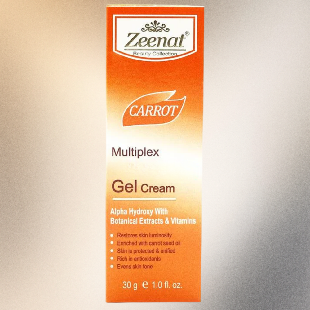 Zeenat Carrot Multiplex Skin Gel Cream 30 g