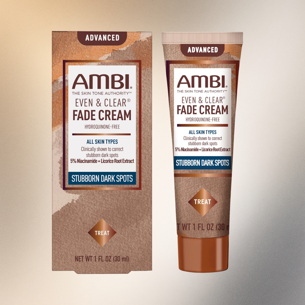 Ambi Even & Clear Fade Cream Stubborn Dark Spots 1oz | 30ml