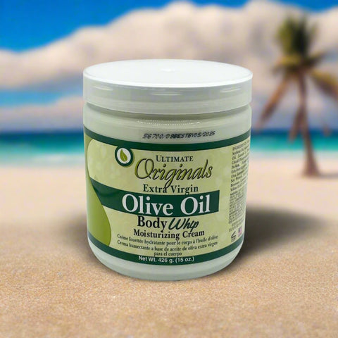 Africa's Best Ultimate Originals Extra-Virgin Olive Body Whip Cream 15 Oz