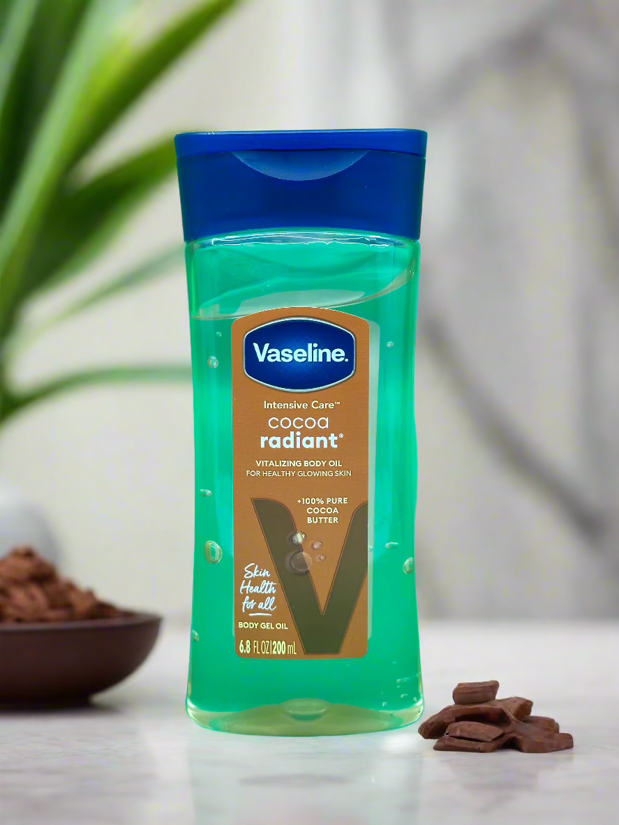 Vaseline Cocoa Radiant Body Gel Oil 6.8 fl oz