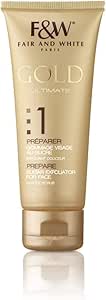 Fair & White Gold Ultimate Prepare Sugar Exfoliator for Face 2.54 oz