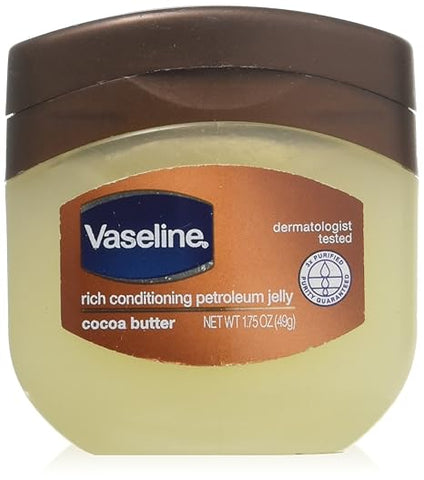 Vaseline Petroleum Jelly Cocoa Butter 1.75 Oz