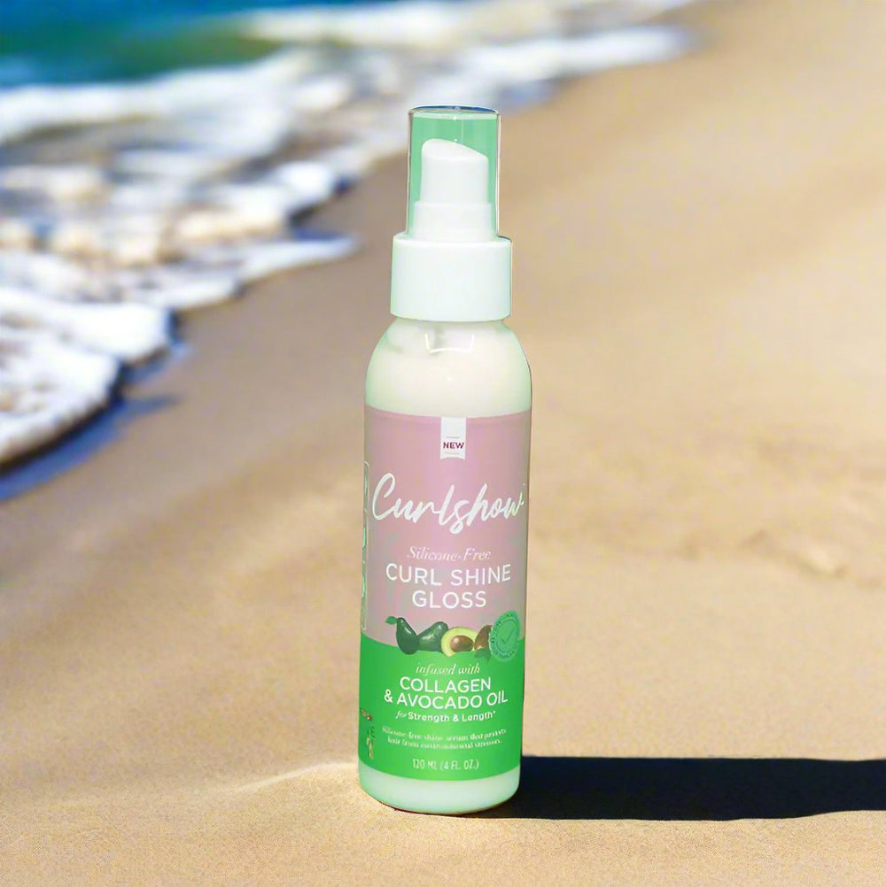 Curlshow Curl Shine Gloss (Collagen & Avocado Oil) 120ml/4 fl oz
