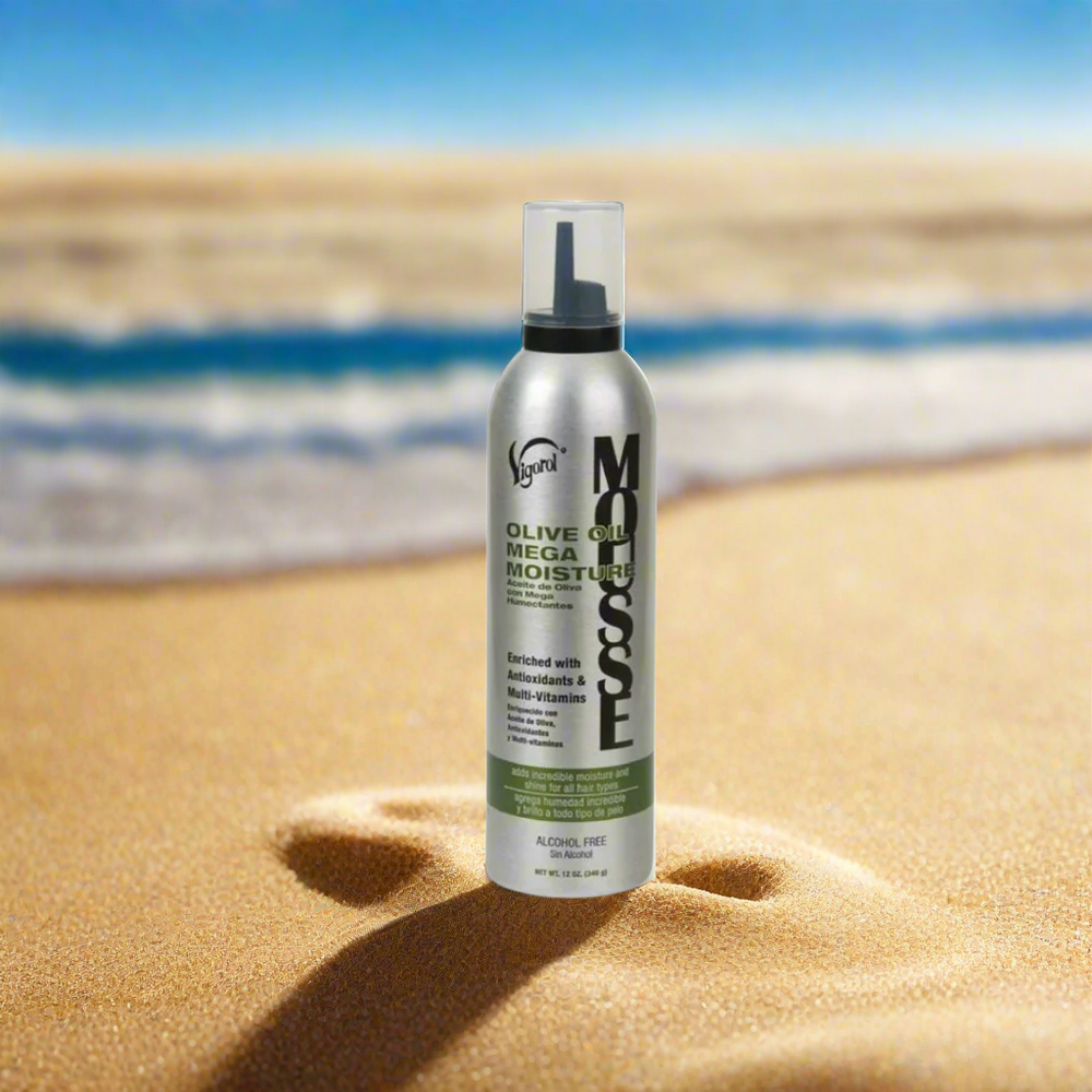 Vigorol Mousse Olive Oil Mega Moisture 12 oz