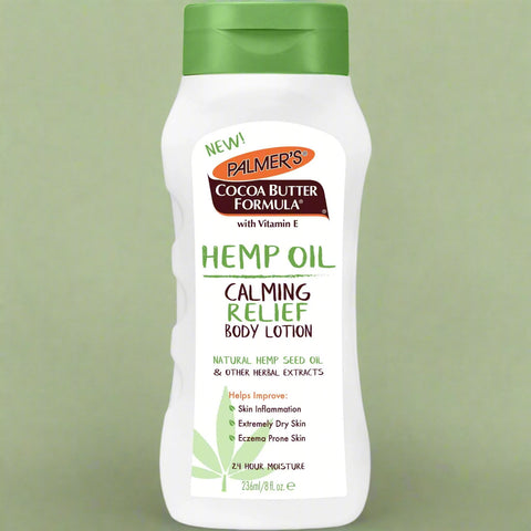 Palmer's Cocoa Butter Formula Hemp Oil Calming Relief Body Lotion, 8 Oz,