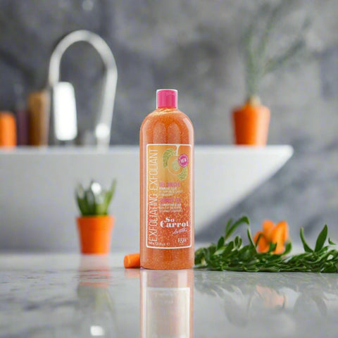 Fair & white So Carrot Exfoliating Exfoliant Illuminating Scrub Shower Gel 940 ml