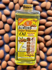 VSC Almond Face & Body Oil Super Whitening 7 Days 1000 Ml 35.19 Oz