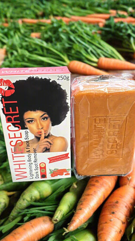 White Secret Body Carrot Lightening & Face DSR Soap 250 Grm