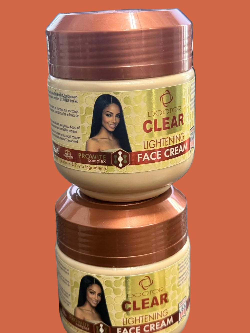 Clear Lightening Face Cream 250 ml Pack of 2