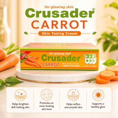 Crusader Carrot Skin Toning Cream 50 Grm