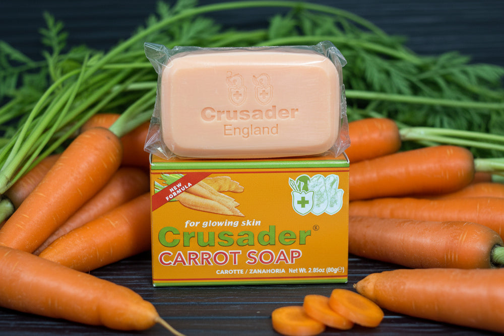 Crusader Carrot Soap 80grm pack of 6