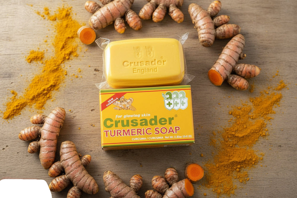 Crusader Turmeric Soap 80 grm pack of 6
