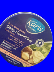Karis Naturals Pure Shea Butter Deep Nourishing Skin Cream (250ml).