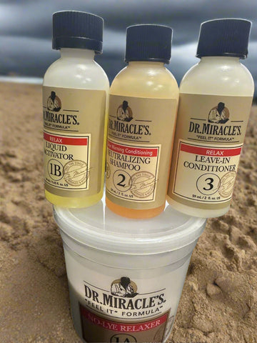Dr. Miracles Dr. Miracles Relaxer No-lye Super, 1 Kit Damaged sale