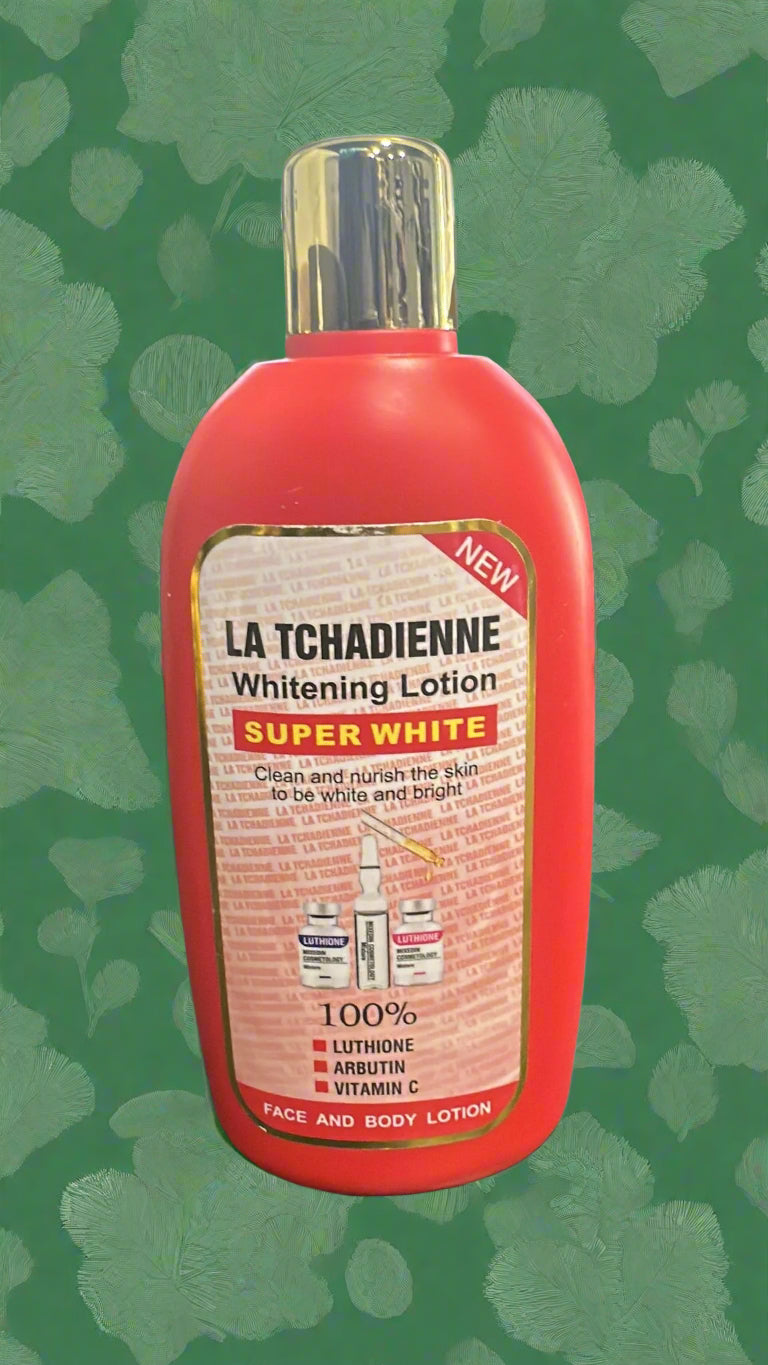 LA Tchadienne Whitening Lotion Super White Face and Body 500 Ml
