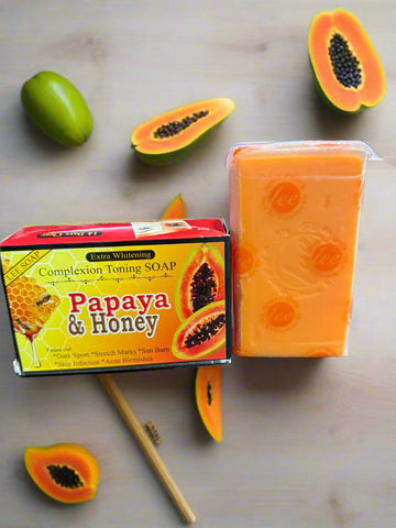 Lee Extra Whitening Copmlexion Tonning Papaya & Honey 160 Grm 14 Days Result