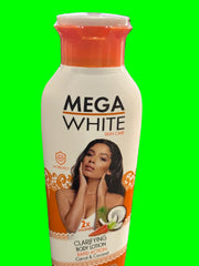 Mega White Clarifying Body Lotion (Carrot & Coconut) 500 ML
