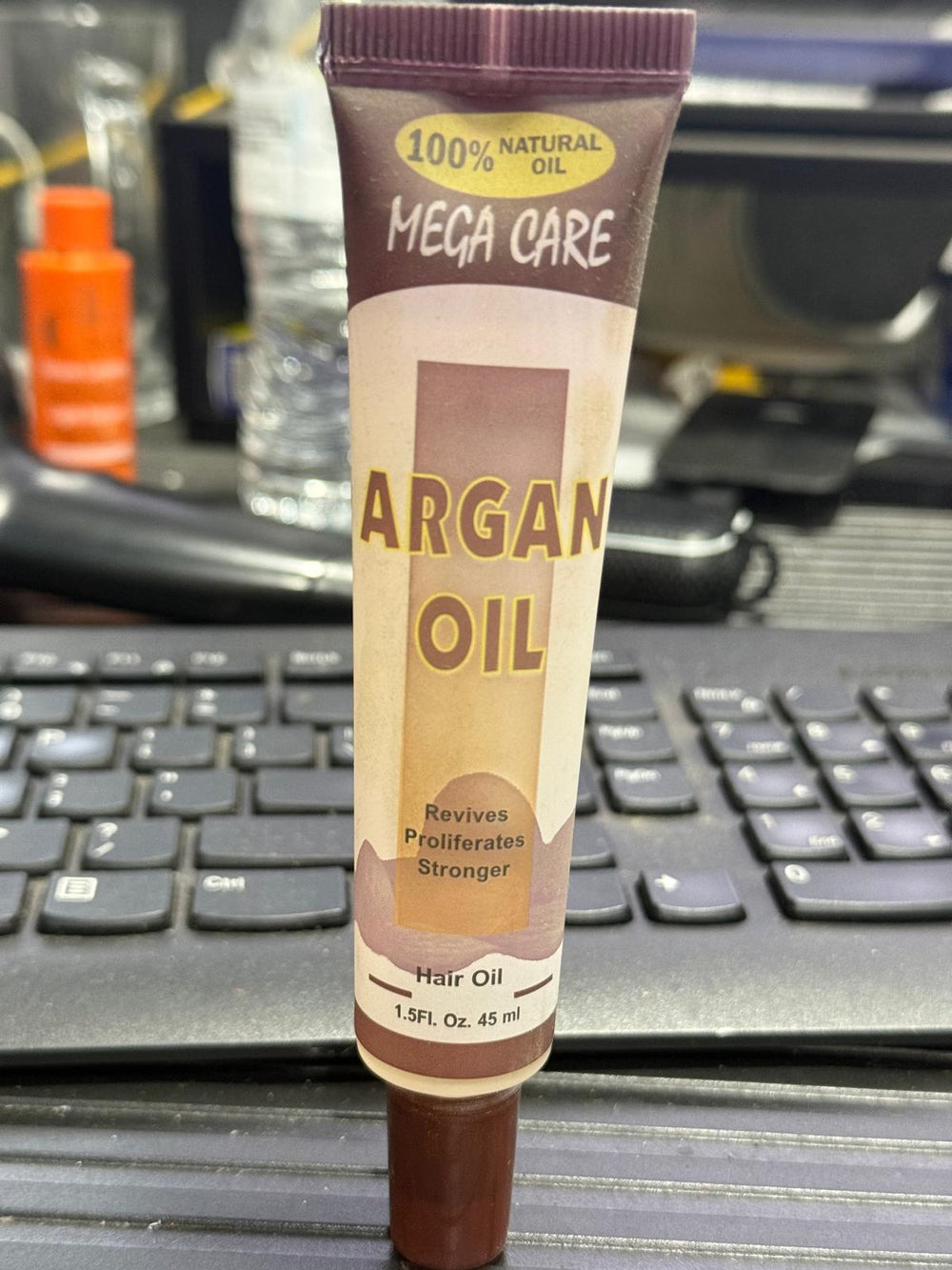 Mega Care Argan Oil Hair Oil Size: 1.5 fl oz / 45 ml