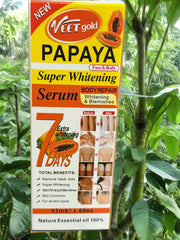 Veet Gold Papaya Super Whitening Serum 52 Ml 1.69 Oz 7 Days Result
