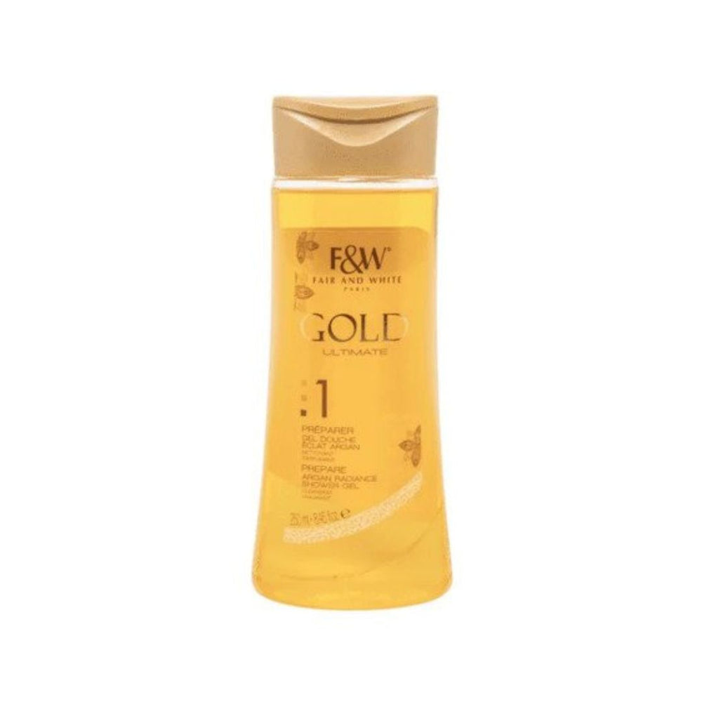Fair & White Gold Ultimate Argan Radiance Body Wash 8.45 oz / 250 ml