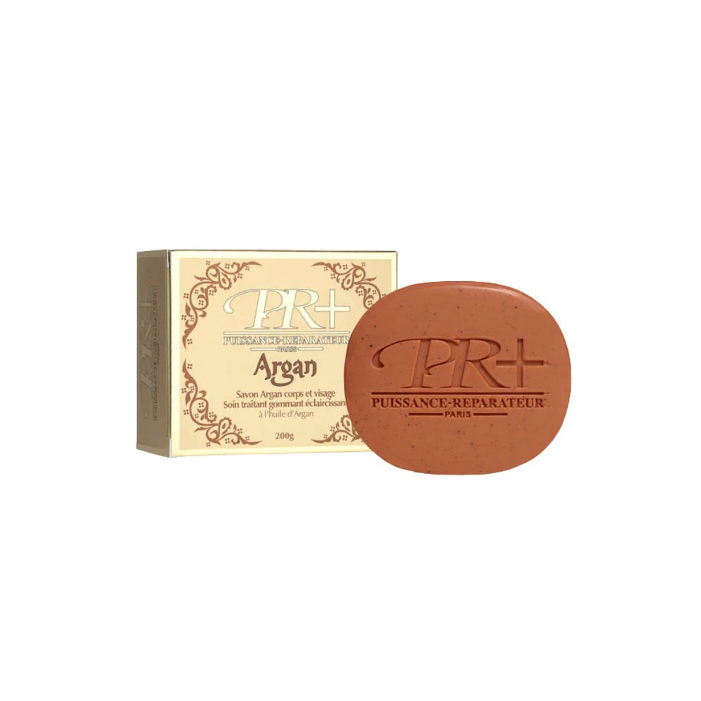 PR+ Pulssance-Reparateur Paris - Savon Éclaircissant Gommant Argan